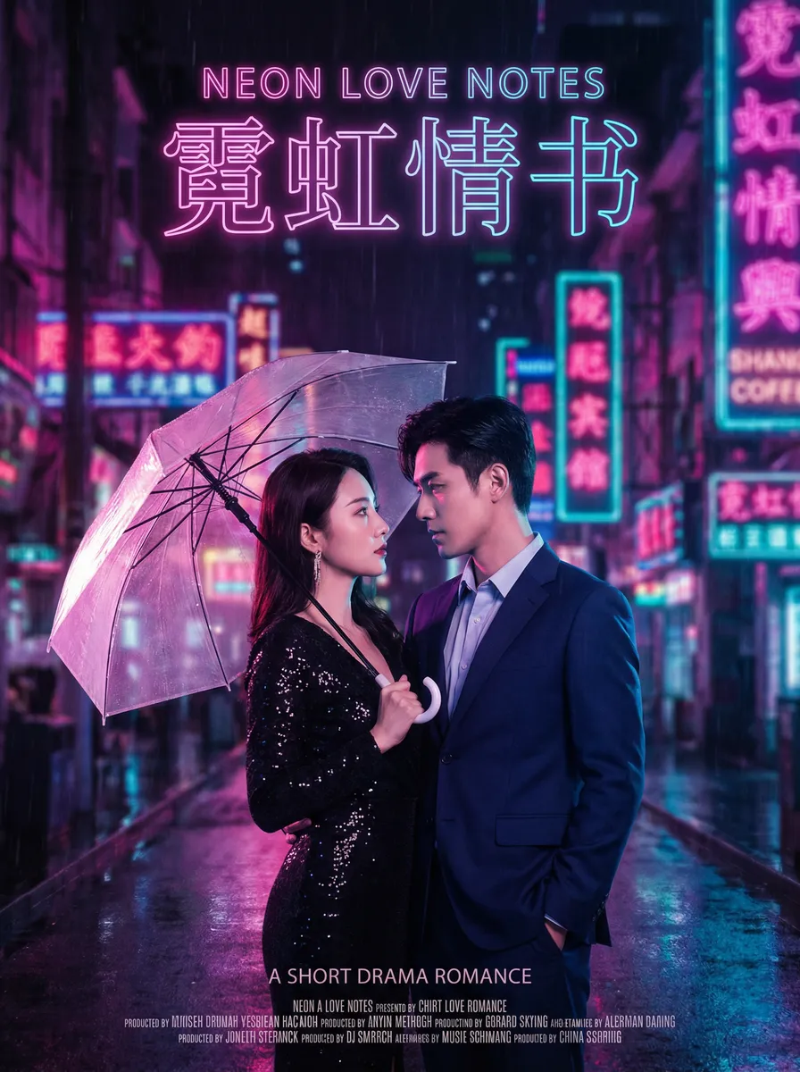 如何把自己弄到喷泉视频 热播都市爱情短剧 - 霓虹情书海报